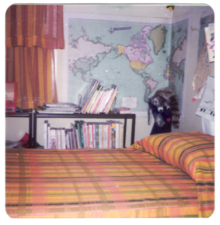 Typical 1970's bedroom. Mine didn't look like this, but it sort of sets the tone.