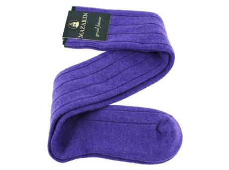 A pair of cashmere socks found on the MCR website!