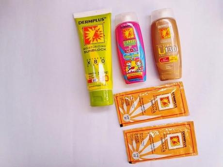 REVIEW | Dermplus Moisturizing Sunblock - X80, For Kids, & U130