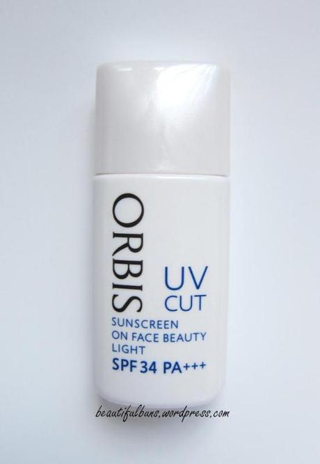 Orbis UV Cut Sunscreen On Face Beauty Light