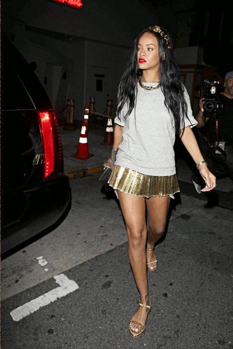 Rihanna Out And About