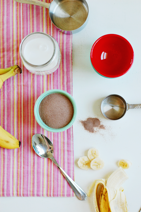 Chocolate And Banana Smoothie