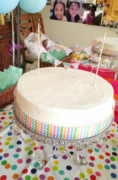 Simple Tween Birthday Cake