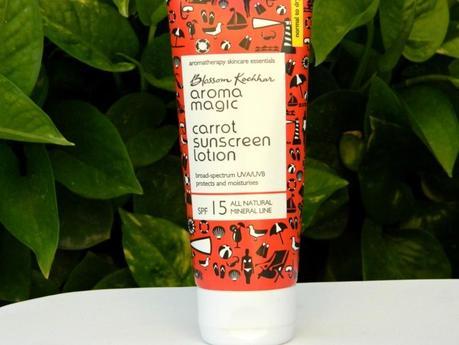Aroma Magic Carrot Sunscreen Lotion SPF 15 Review