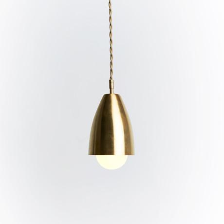 Brass Mid-Century Pendant