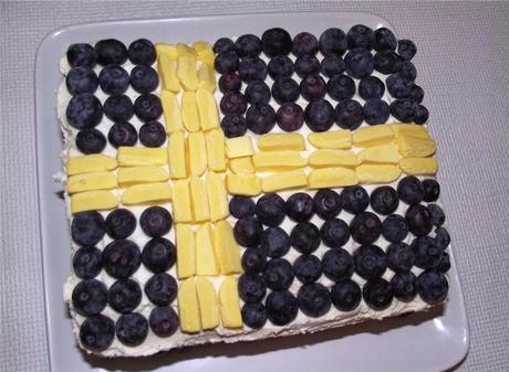 Red Velvet and Coconut White Cake for Eurovision