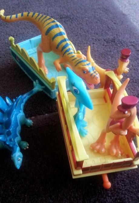 All aboard the Dinosaur Train with TOMY