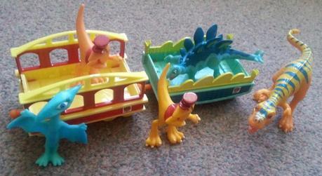 All aboard the Dinosaur Train with TOMY