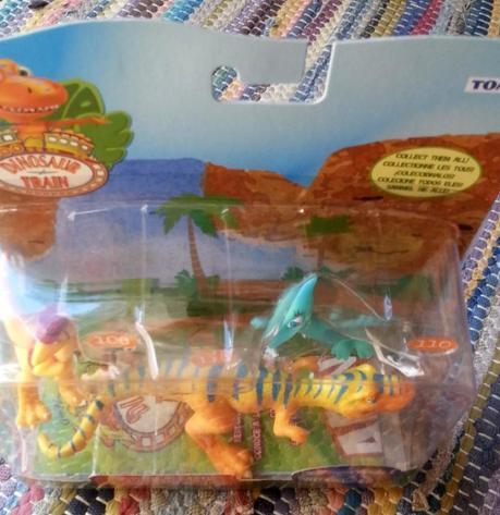 All aboard the Dinosaur Train with TOMY