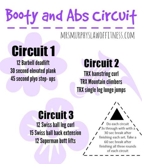 booty and abs circuit