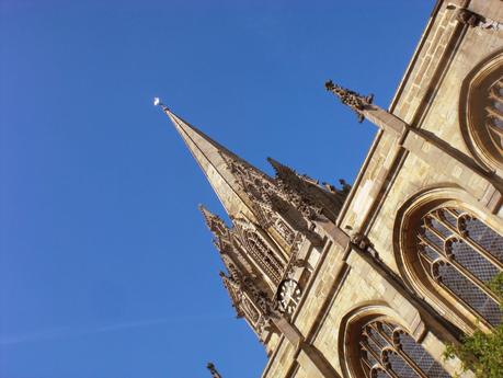 Oxford Skyline from the Open Top Bus  ...