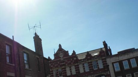 Oxford Skyline from the Open Top Bus  ...