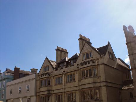 Oxford Skyline from the Open Top Bus  ...