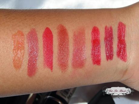 My Red Lip Colors - Budget Friendly Red Lipsticks and Swatches
