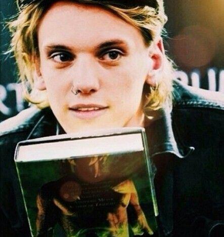 Jace with Book