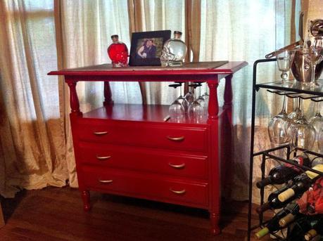 Frugal (Home) Fashion Friday - Buffet Makeover