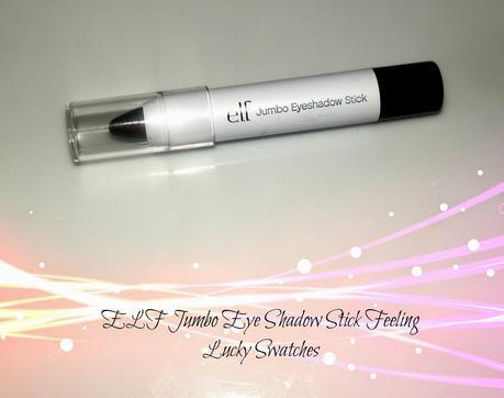 ELF Jumbo Eye Shadow Stick Feeling Lucky Swatches