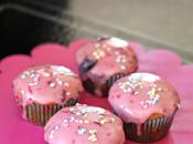 Low-Fat Vanilla Cupcakes with Drippy Mixed Berry Butter Cream