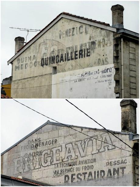 Ghost signs galore on Cours Gallieni