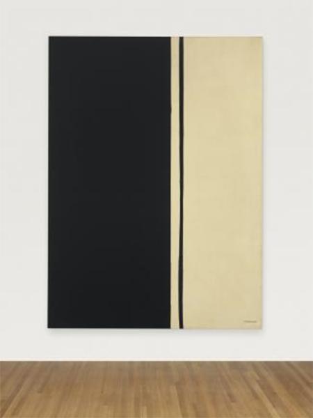 Barnett Newman Black Fire 1 $84 Million Painting