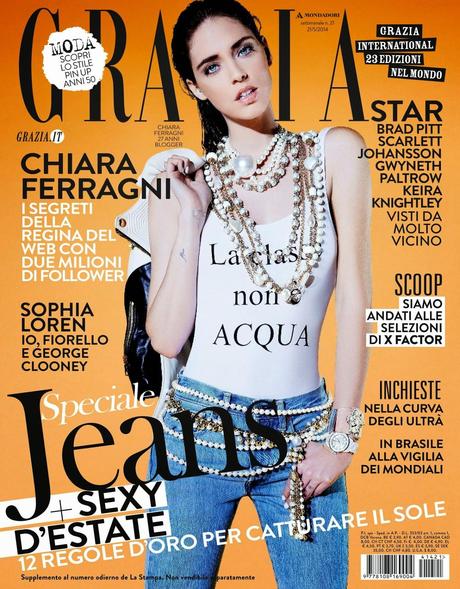 Chiara Ferragni For Grazia Magazine, Italy, May 2014