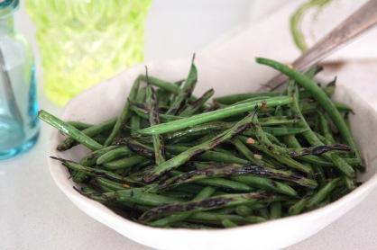 Grilled Green Beans from What's Gaby Cooking?