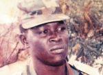 Senegalese Captain Mbaye Diagne who died in Rwanda saving lives in 1994.