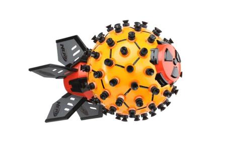 NERF Nuke Shoots a Crazy 80 Nerf Darts on Impact