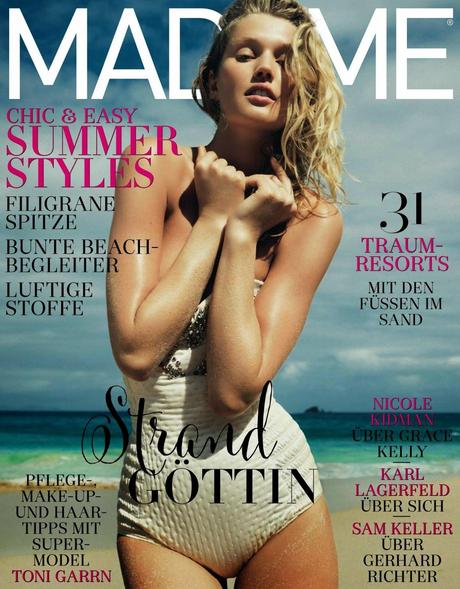 Toni Garrn For Madame Magazine, Germany, June 2014