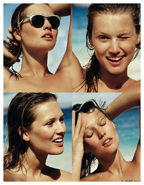 Toni Garrn For Madame Magazine, Germany, June 2014