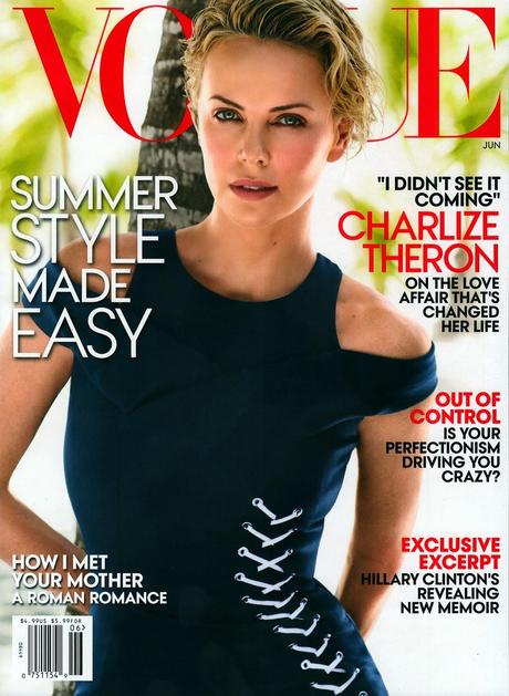 Charlize Theron by Mario Testino For Vogue Magazine, US, June 2014