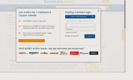 Website Review-Cashkaro.com -India's No.1 Cashback & Coupons site