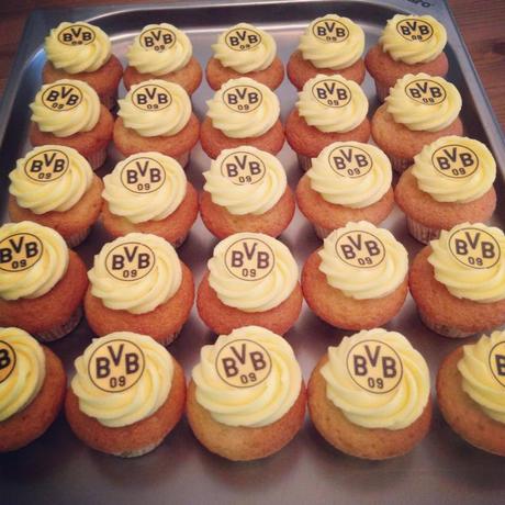 Soccer Cupcakes in Germany