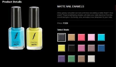 Nails! ~Faces Matte Nail Enamel in Candyfloss Matte (155)- Review, photos