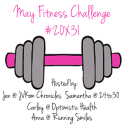 May fitness challenge logo