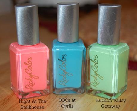 Mani Time Featuring: Ricky's NYC Pastel Opal Collection