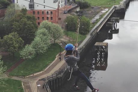 Sunderland Live Challenge Blogger | Zip Wire Challenge