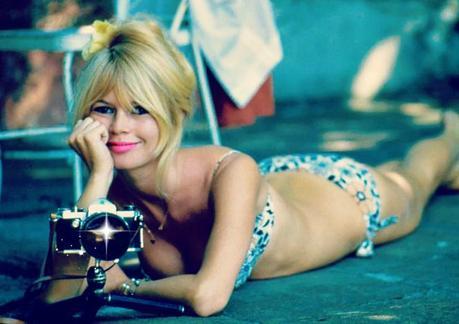 Brigitte Bardot with Camera