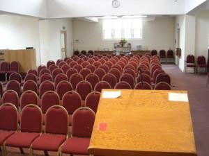   The view from an empty pulpit  
