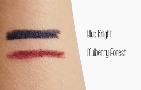 Mary Kay Fairytales and fantasy collection eyeliner swatches