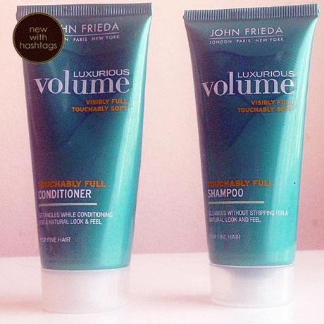John Frieda Luxurious Volume Shampoo and Conditioner