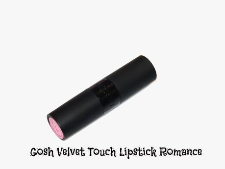 Gosh Velvet Touch Lipstick Romance Swatches 