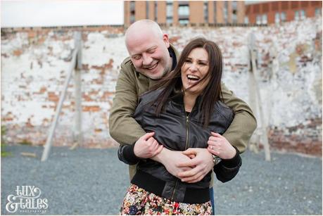 urban engagement shoot in Leeds