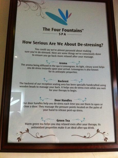 Experiencing the Lightening Facial with Ocean Mist Mask at Four Fountains Spa