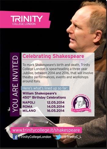 CELEBRATING SHAKESPEARE IN A VERY BUSY FORTNIGHT