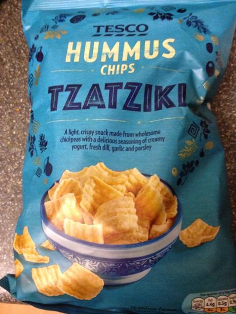 Today's Review: Tesco Tzatziki Hummus Chips