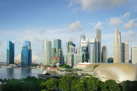 View of Singapore City | Mint Mocha Musings