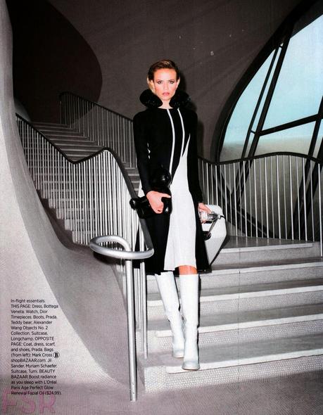 Natasha Poly by Terry Richardson for Harper's Bazaar
Magazine, US, June/July 2014