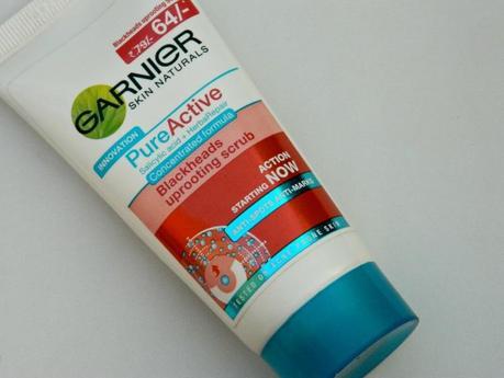 Garnier Pure Active Blackheads Uprooting Scrub Review