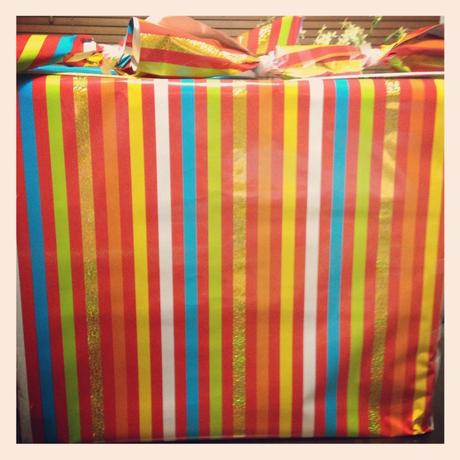 My birthday presents. Waiting for me to open them! I cannot wait. Wonder what they are?
